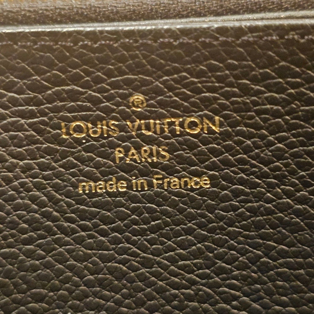 Louis Vuitton Monogram Empreinte Wallet Women Men Stitch Zippy Long - Picture 6 of 12
